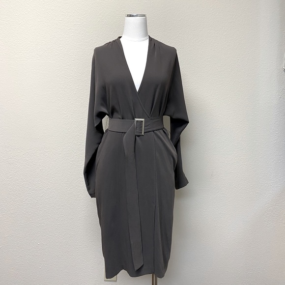 St. John Dresses & Skirts - St. John Couture Modern Grey Dress